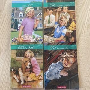 American Girl Lot Of 4 Kit Historical Fiction Books